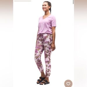 Indyeva Jogger Pant Lastik in Cotton Candy Water Print size S